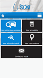Mobile Screenshot of groupebarbier.fr